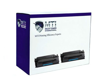 MTI 58X MICR Toner Compatible for HP CF258X Check Printing Cartridge (High Yield, 2-Pack) Supply