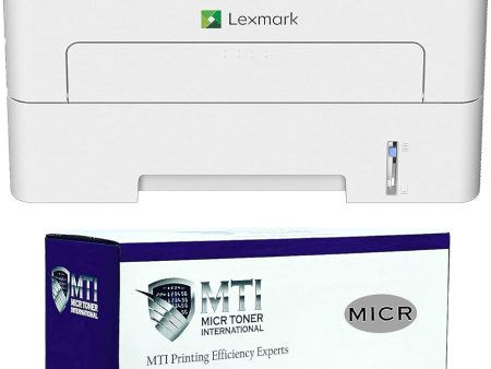 Lexmark B2236dw Check Printer with B221000 OEM Modified MICR Cartridge Online now