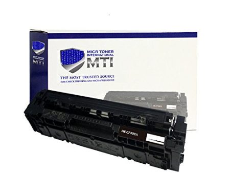 MTI CF400X HP 201X MICR Toner Cartridge, High Yield Fashion