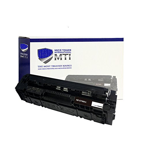 MTI CF400X HP 201X MICR Toner Cartridge, High Yield Fashion