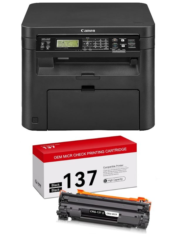 Canon D570 Wireless Check Printer with 1 OEM Modified CRG 137 MICR Cartridge For Cheap