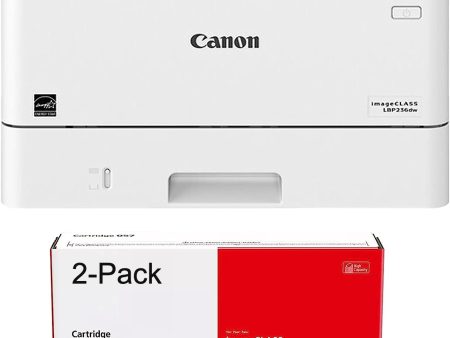 Canon LBP236dw Check Printer with 2 OEM Modified CRG 057 MICR Toner Cartridges Online Hot Sale