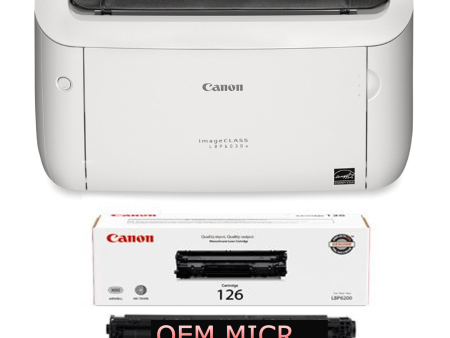 Canon ImageClass LBP6030W Check Printer with OEM Modified 125 MICR Cartridge Online Sale