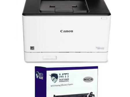 Canon ImageCLASS LBP674Cdw Color Check Printer with 1 MTI CRG 069H MICR (High Yield) For Discount