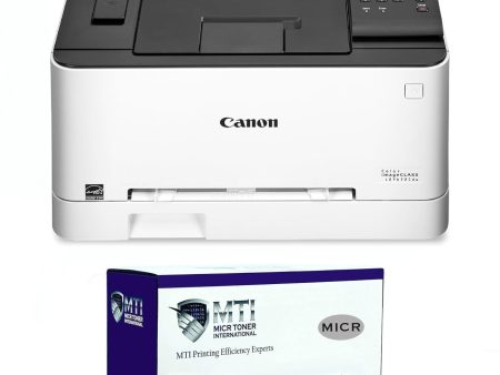 Canon imageCLASS LBP622Cdw Check Printer with 1 MTI 054 MICR Cartridge For Cheap