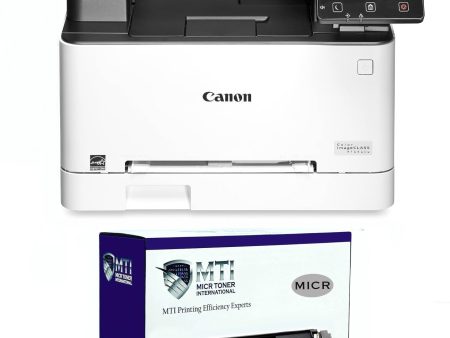 Canon MF641Cw imageCLASS Check Printer with 1 MTI 054H MICR Cartridge (High Yield) Fashion