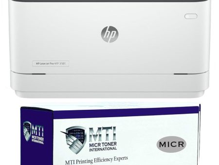 HP 3101sdw LaserJet Pro MFP Printer and 1 MTI Compatible 138A MICR Cartridge Sale