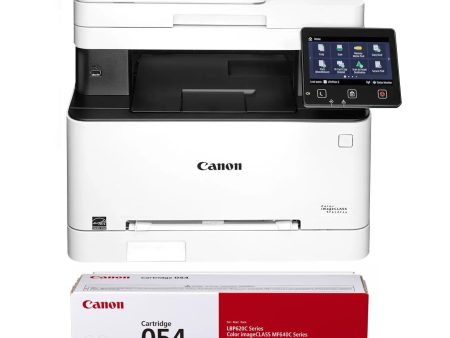 Canon imageCLASS MF642Cdw Wireless Check Printer with 1 OEM 054 MICR Cartridge Online now