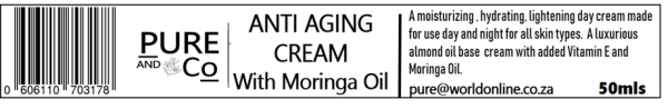 Moringa Anti Aging Cream 50 mls For Cheap