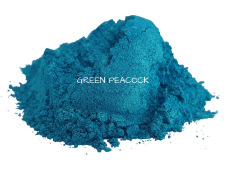 Mica Color Green peacock 10 mls Supply