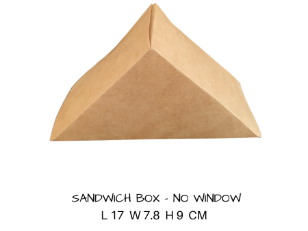 Box - Sandwich Box 17 x 7.8 x 9cm (OUT THE BOX) LOCAL Online now