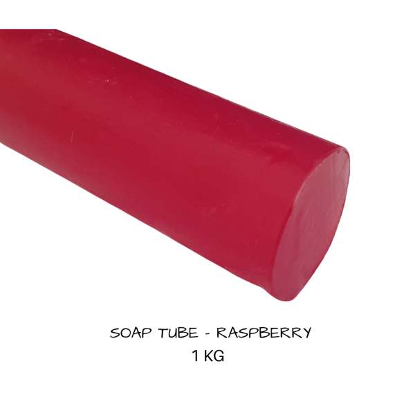 Glycerine Soap Base - Rasberry  1 kg Tubes Supply