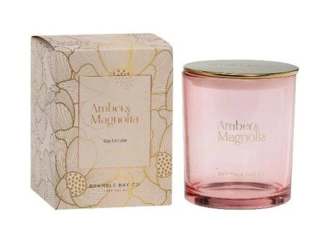 Amber & Magnolia Candle Online