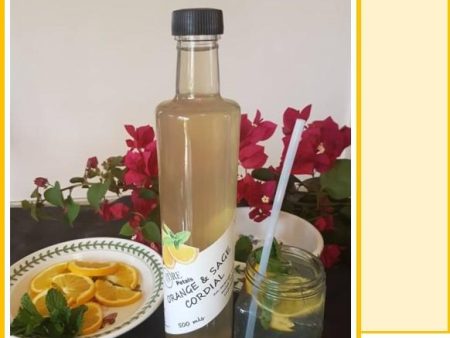 Cordials - Orange Sage 500 mls For Sale