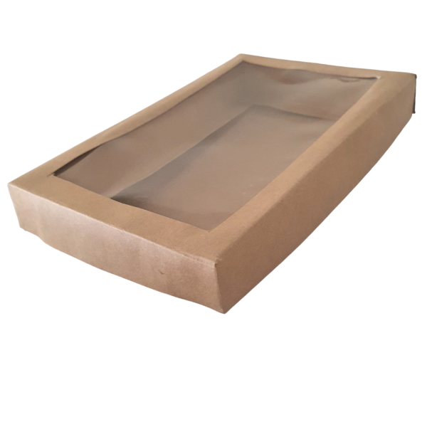 Half Penny Box Kraft 22.2cm x 14.5 cm x 3.4cm (Out The Box) LOCAL Online