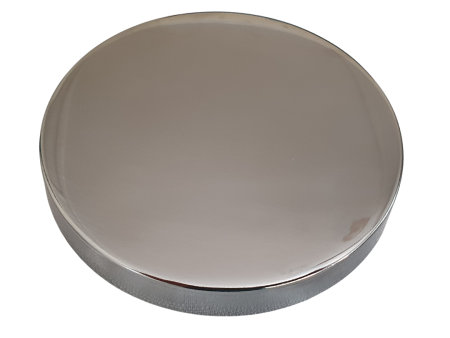 Candle Jar Lid- Nova Silver For Cheap