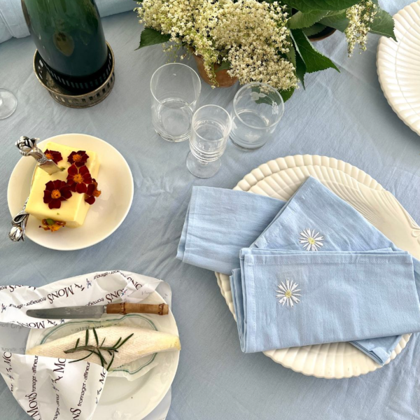 ORGANIC COTTON TABLECLOTH JOSEFIN For Cheap