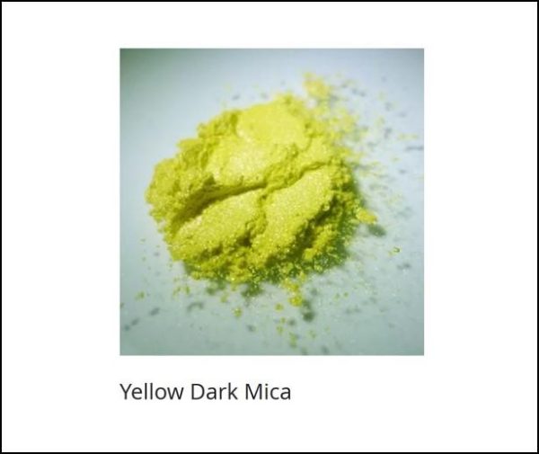 Mica Color Dark Yellow 10 mls For Cheap