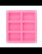 SH Silicone Mould -  Rectangle 6 cavity mould For Sale