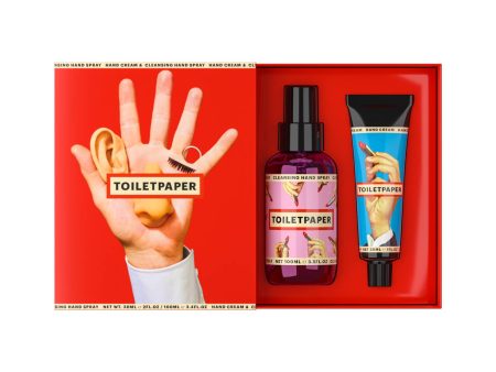 TOILETPAPER BEAUTY HAND KIT (CLEANSING HAND SPRAY + HAND CREAM) Supply