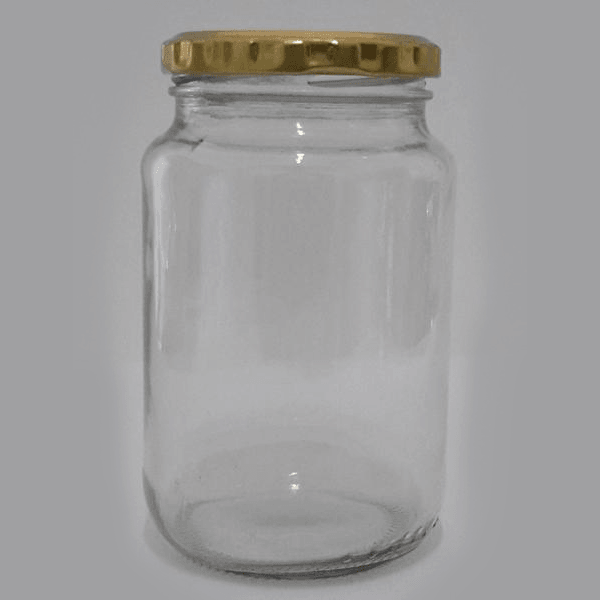 Round Glass Jar 750 ml Fashion