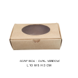 Box- Small Box With Oval Window 9.5 cm X 3cm X 5.5 cm (Out The Box) For Discount