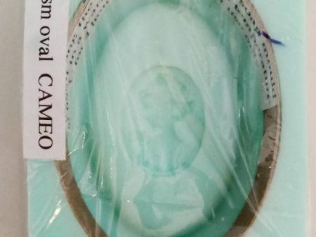 Soap Mould Silicone - Oval Cameo 001783 on Sale