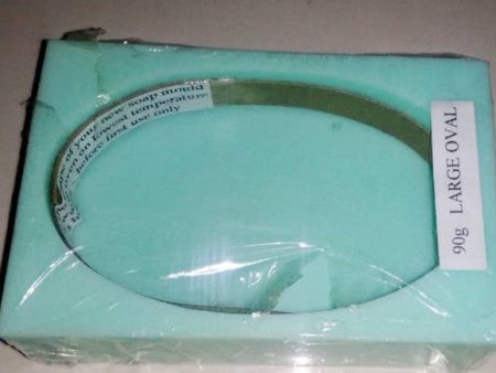 Soap Mould Silicone - Large Oval  001767 Cheap