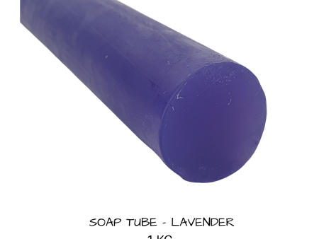 Glycerine Soap Base - Lavender Clear  1 kg Tubes Hot on Sale