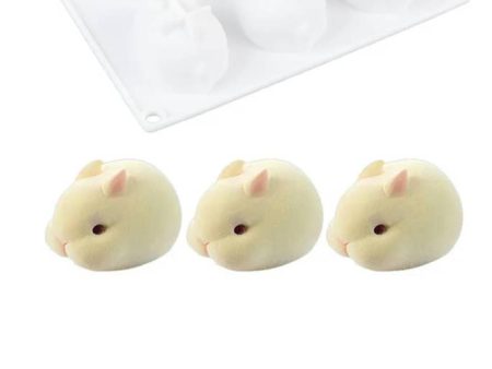 SH Silicone Easter rabbit x6 Online