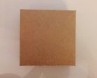 Box- Doreen Box 10.5cm x 10.5 cm x 3.5cm Kraft (Out The Box) LOCAL Cheap