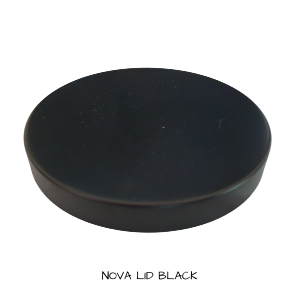 Candle Jar Lid- Nova Black Online Sale