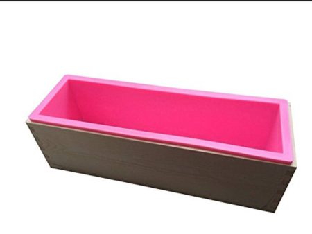 SH Silicone Mould - Pink Rectangle Box Liner Fashion