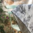 TOILE DE JOUY TABLECLOTH - NERO NERO (2 SIZES) For Cheap