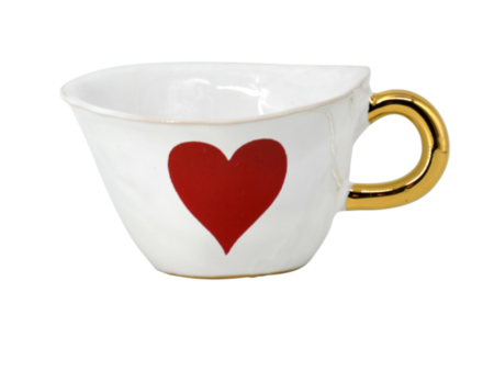 KUHN KERAMIK BERLIN BIG CUP GLAM - Heart Online Sale