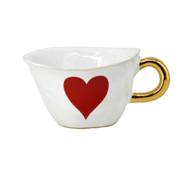 KUHN KERAMIK BERLIN BIG CUP GLAM - Heart Online Sale