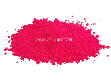 Mica Color Pink Fluorescent 10 mls Hot on Sale