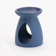 Ceramic Oil Burner Tear Drop Navy For Cheap