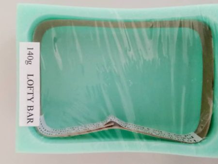 Soap Mould Silicone - Lofty Bar 140 grm Online Sale