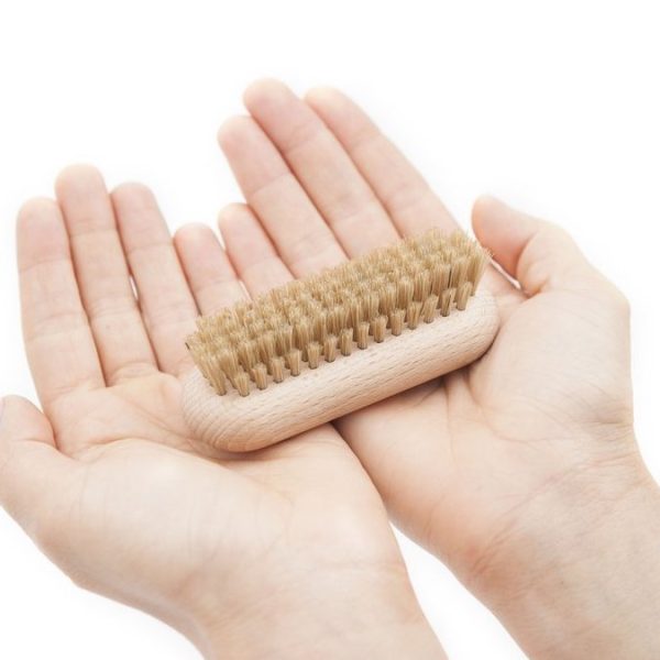 NAIL BRUSH IN BEECHWOOD For Discount