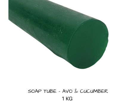 Glycerine Soap Base - Avo and Cucumber  1 kg Tubes Cheap