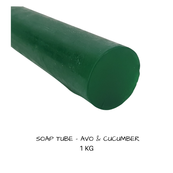 Glycerine Soap Base - Avo and Cucumber  1 kg Tubes Cheap