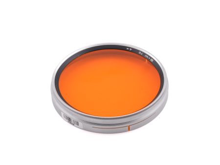 B+W 70mm Push-On Orange Filter 4x Sale