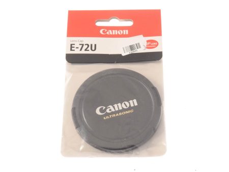 Canon 72mm Lens Cap E-72U Supply