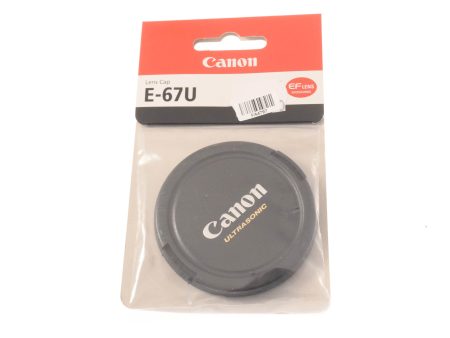 Canon 67mm Lens Cap E-67U Hot on Sale