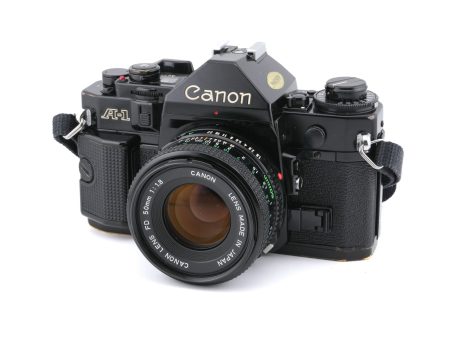 Canon A-1 + 50mm f1.8 FDn For Cheap